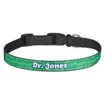 Equations Dog Collar - Medium (Personalized)