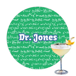Equations Printed Drink Topper (Personalized)