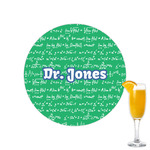 Equations Printed Drink Topper - 2.15" (Personalized)