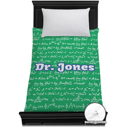 Equations Duvet Cover - Twin XL (Personalized)