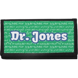 Equations Canvas Checkbook Cover (Personalized)