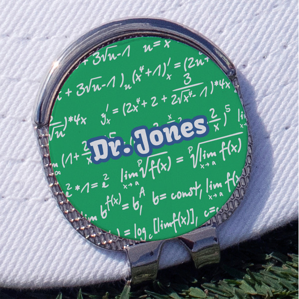 Custom Equations Golf Ball Marker - Hat Clip