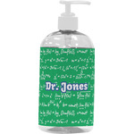 Equations Plastic Soap / Lotion Dispenser (16 oz - Large - White) (Personalized)