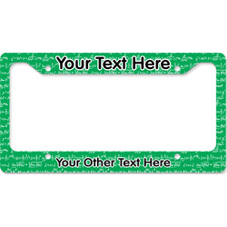 Equations License Plate Frame - Style B (Personalized)