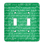 Equations Light Switch Cover (2 Toggle Plate)