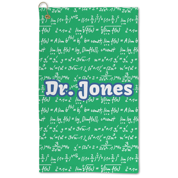 Custom Equations Microfiber Golf Towel (Personalized)