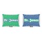 Equations  Outdoor Rectangular Throw Pillow (Front and Back)