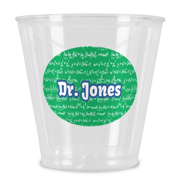 Custom Equations Plastic Shot Glass (Personalized)