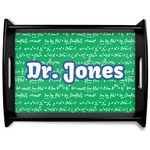 Equations Black Wooden Tray - Large (Personalized)