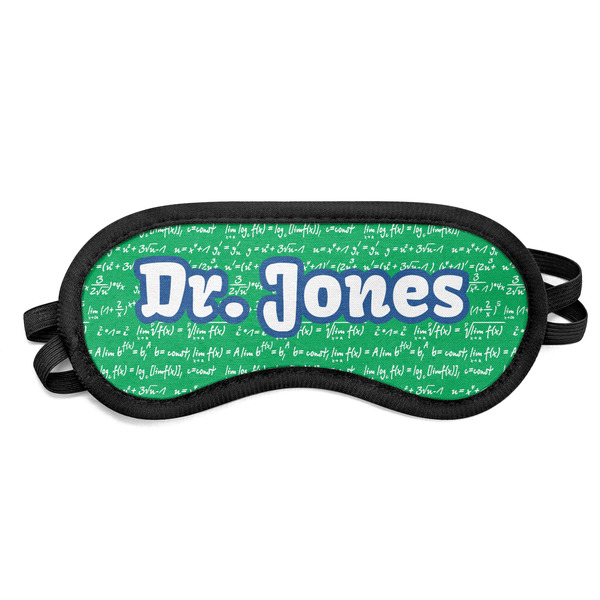 Custom Equations Sleeping Eye Mask - Small (Personalized)