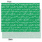 Equations Tissue Paper - Lightweight - Medium - Front & Back