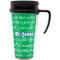 Equations Travel Mug with Black Handle - Front