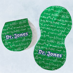 Equations Burp Pads - Velour - Set of 2 w/ Name or Text