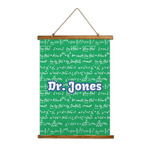 Equations Wall Hanging Tapestry - Tall (Personalized)