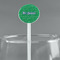 Equations White Plastic 5.5" Stir Stick - Round - Main