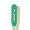 Equations Wooden Food Pick - Paddle - Single Sided - Front & Back