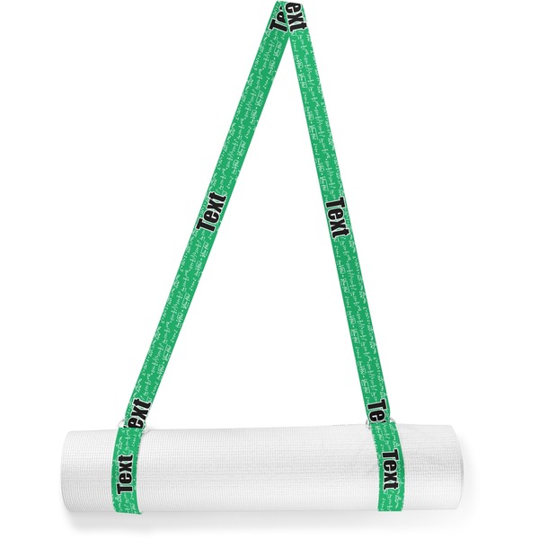 Custom Equations Yoga Mat Strap (Personalized)