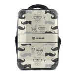 Hipster Cats & Mustache 15" Hard Shell Backpack (Personalized)