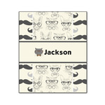 Hipster Cats & Mustache Wood Print - 20x24 (Personalized)