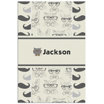 Hipster Cats & Mustache Poster - Matte - 24x36 (Personalized)