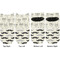 Hipster Cats & Mustache Adult Ankle Socks - Double Pair - Front and Back - Apvl