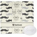 Hipster Cats & Mustache Washcloth (Personalized)