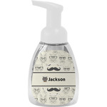 Hipster Cats & Mustache Foam Soap Bottle (Personalized)