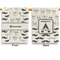 Hipster Cats & Mustache House Flags - Double Sided - APPROVAL