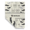 Hipster Cats & Mustache House Flags - Double Sided - FRONT FOLDED