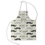 Hipster Cats & Mustache Kid's Apron - Small (Personalized)