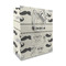 Hipster Cats & Mustache Medium Gift Bag - Front/Main