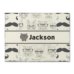 Hipster Cats & Mustache Microfiber Screen Cleaner (Personalized)