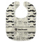 Hipster Cats & Mustache New Bib Flat Approval