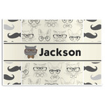 Hipster Cats & Mustache Disposable Paper Placemats (Personalized)