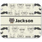 Hipster Cats & Mustache Rectangular Mouse Pad - APPROVAL