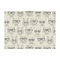 Hipster Cats & Mustache Tissue Paper - Heavyweight - Large - Front