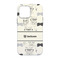 Hipster Cats & Mustache iPhone 13 Pro Tough Case - Back