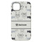 Hipster Cats & Mustache iPhone 14 Plus Tough Case - Back