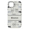 Hipster Cats & Mustache iPhone 14 Pro Max Tough Case - Back