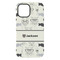 Hipster Cats & Mustache iPhone 15 Plus Tough Case - Back