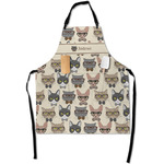 Hipster Cats Apron With Pockets w/ Name or Text