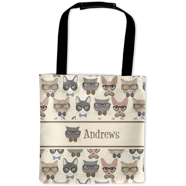 Custom Hipster Cats Auto Back Seat Organizer Bag (Personalized)