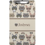 Hipster Cats Clipboard (Legal Size) (Personalized)