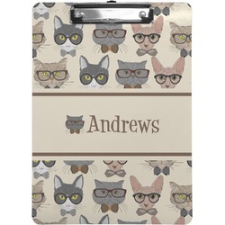 Hipster Cats Clipboard (Personalized)