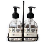 Hipster Cats Glass Soap & Lotion Bottles (Personalized)