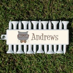 Hipster Cats Golf Tees & Ball Markers Set (Personalized)