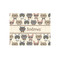 Hipster Cats Jigsaw Puzzle 252 Piece - Front