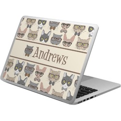 Hipster Cats Laptop Skin - Custom Sized (Personalized)