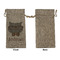 Hipster Cats Large Burlap Gift Bags - Front Approval