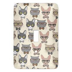 Hipster Cats Light Switch Cover (Single Toggle)